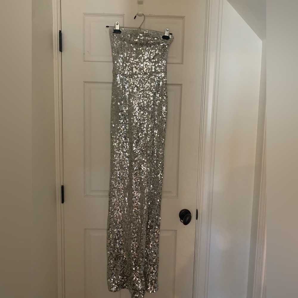 Sequin maxi dress